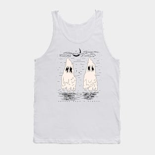 Halloween Ghost Spooky Days And Nights Tank Top